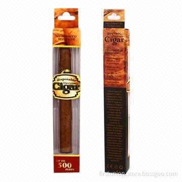 Huge Vapor 500-puff Disposable Electronic Cigars with 1,300mAh Battery Capacity